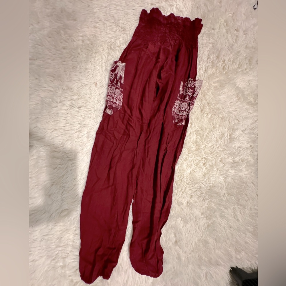 Thailand Original Elephant Slouchy Pants